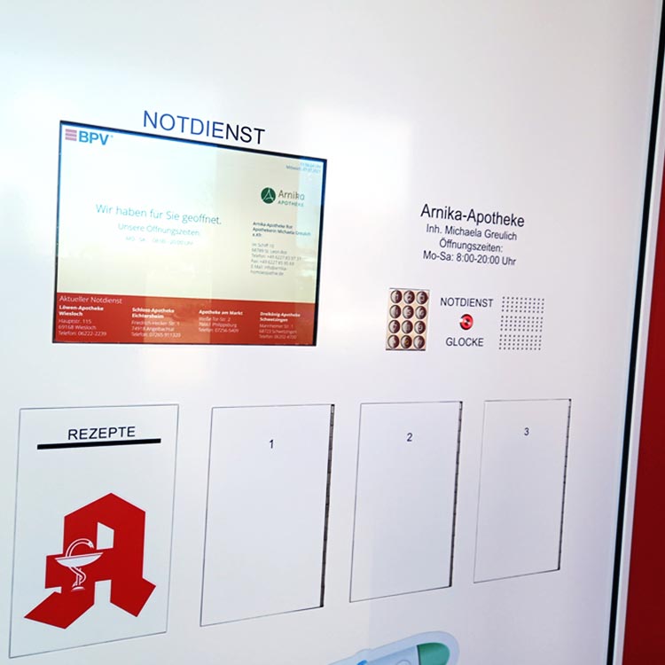 24h Abholservice Anwendung