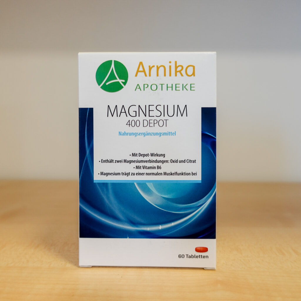 Magnesium 400 Depot Arnika Apotheke Nahrungsergänzung